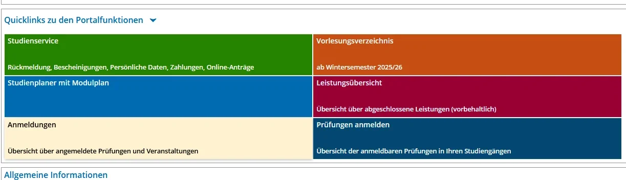 Bild Quicklinks